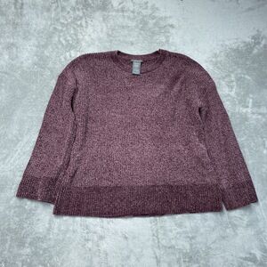 Matty M Women's XL Pullover Sweater Purple Polyester H0878